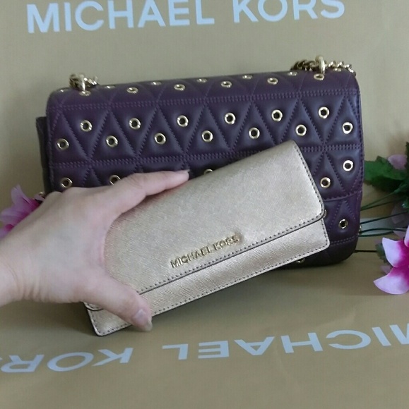 NWT Michael kors purse bag crossbody w/ wallet set - Picture 2 of 7